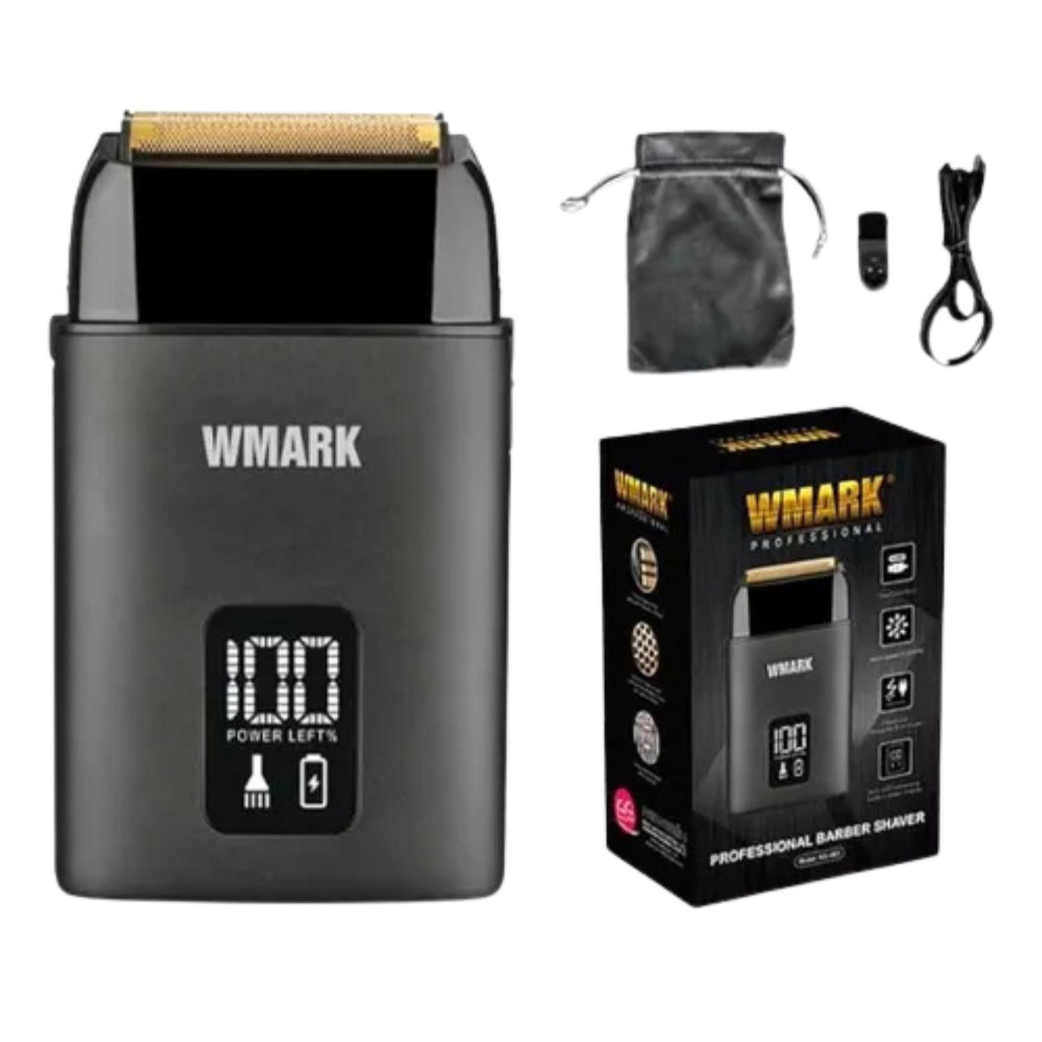 Afeitadora Wmark Profesional 8100 RPM Recargable Triple Hoja-3
