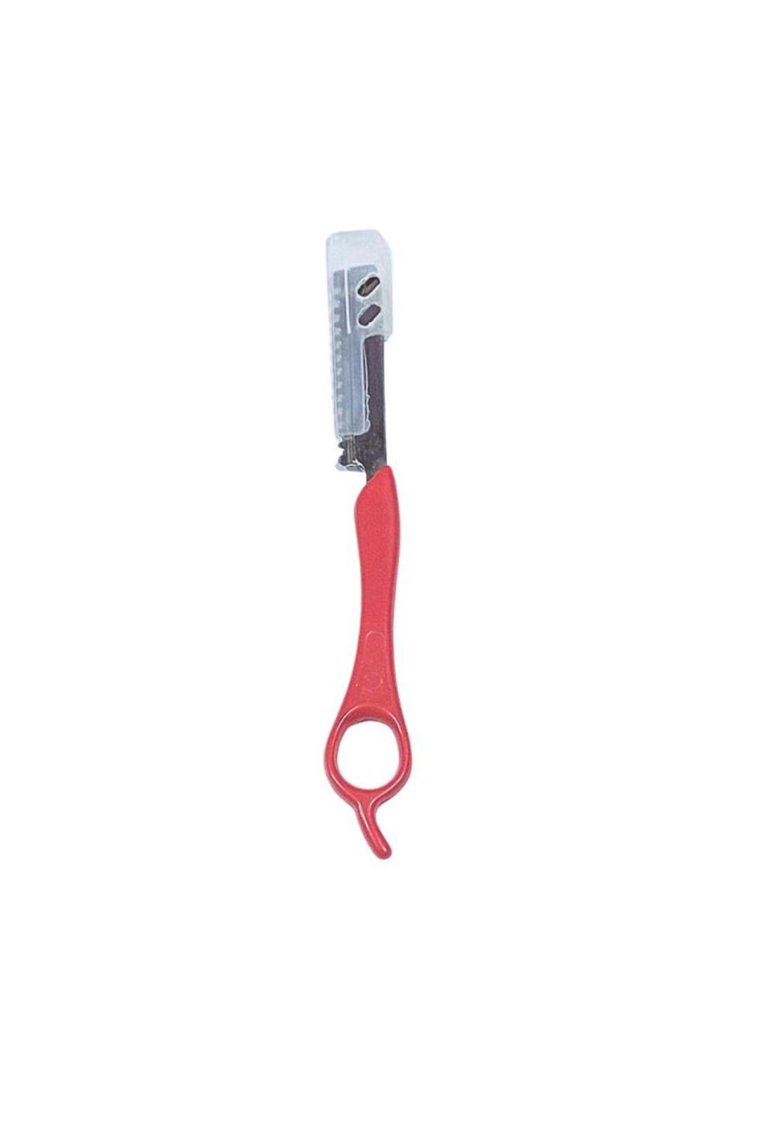 Navaja Professional Feather Styling Razor Barberia ROJO-5