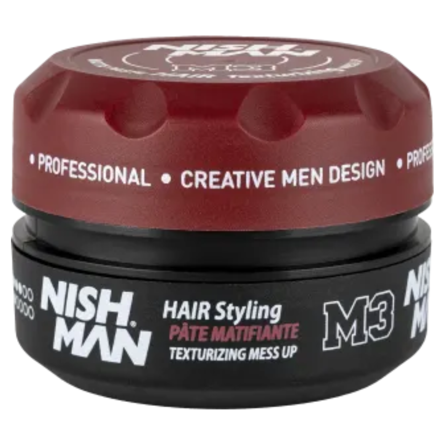 Cera Cabello Nishman Texturizante Mate M3 Fijación Fuerte 100ml-2