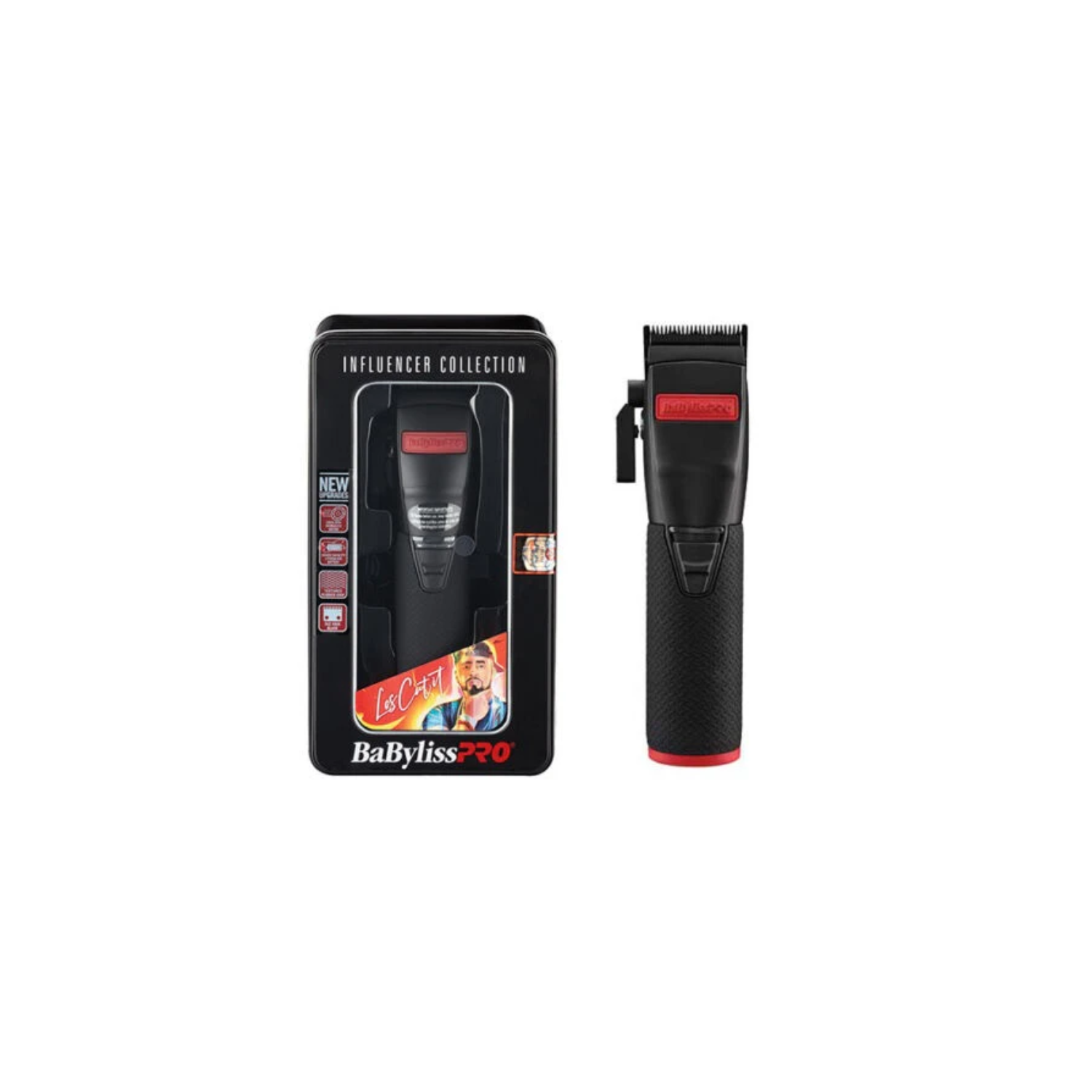 Cortapelo Babyliss Pro Negro/Rojo edición influencer collection-3