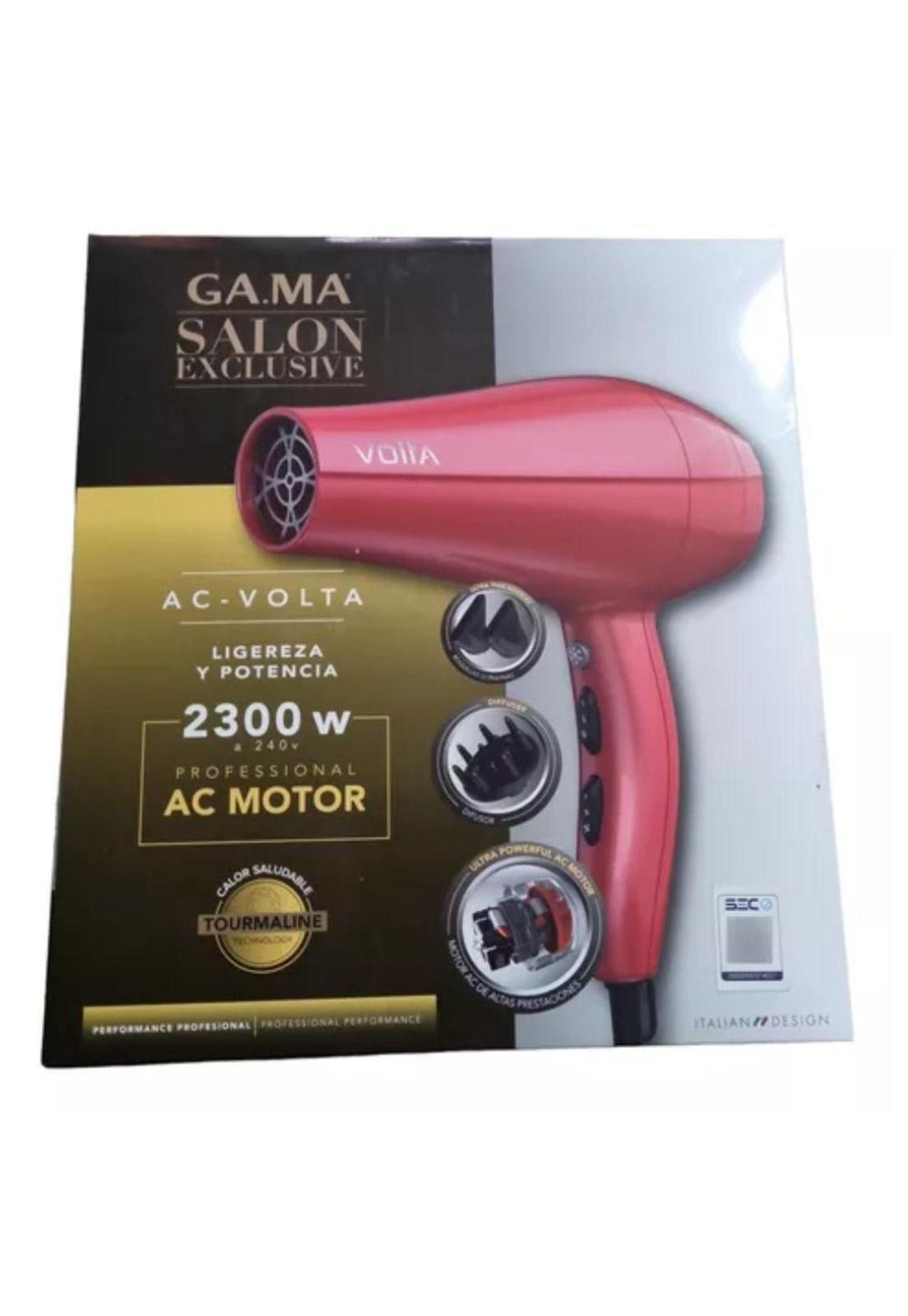 Secador De Pelo Ga.ma Italy Volta 2300w Color Rojo-4