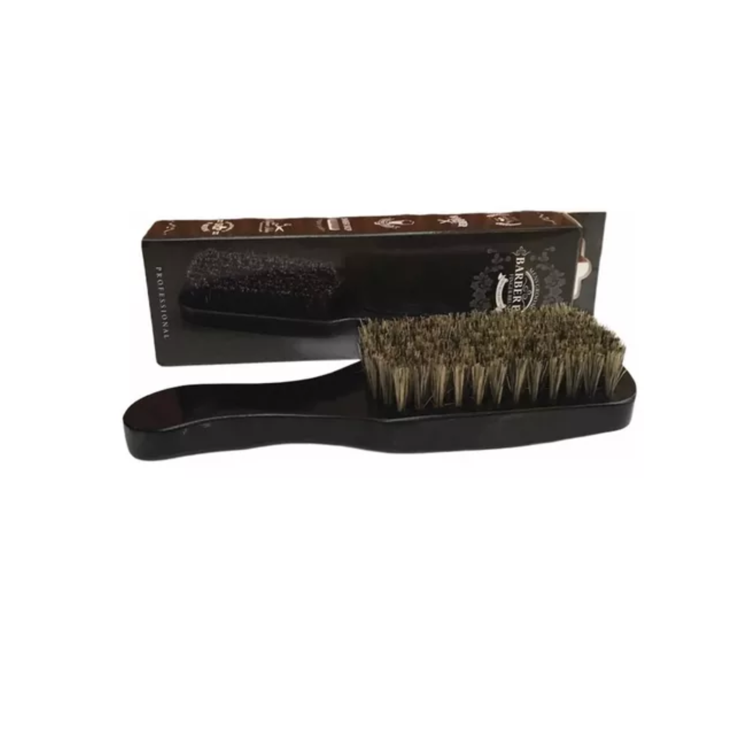 Cepillo Para Peinar Barba Con Mango Barbería-2
