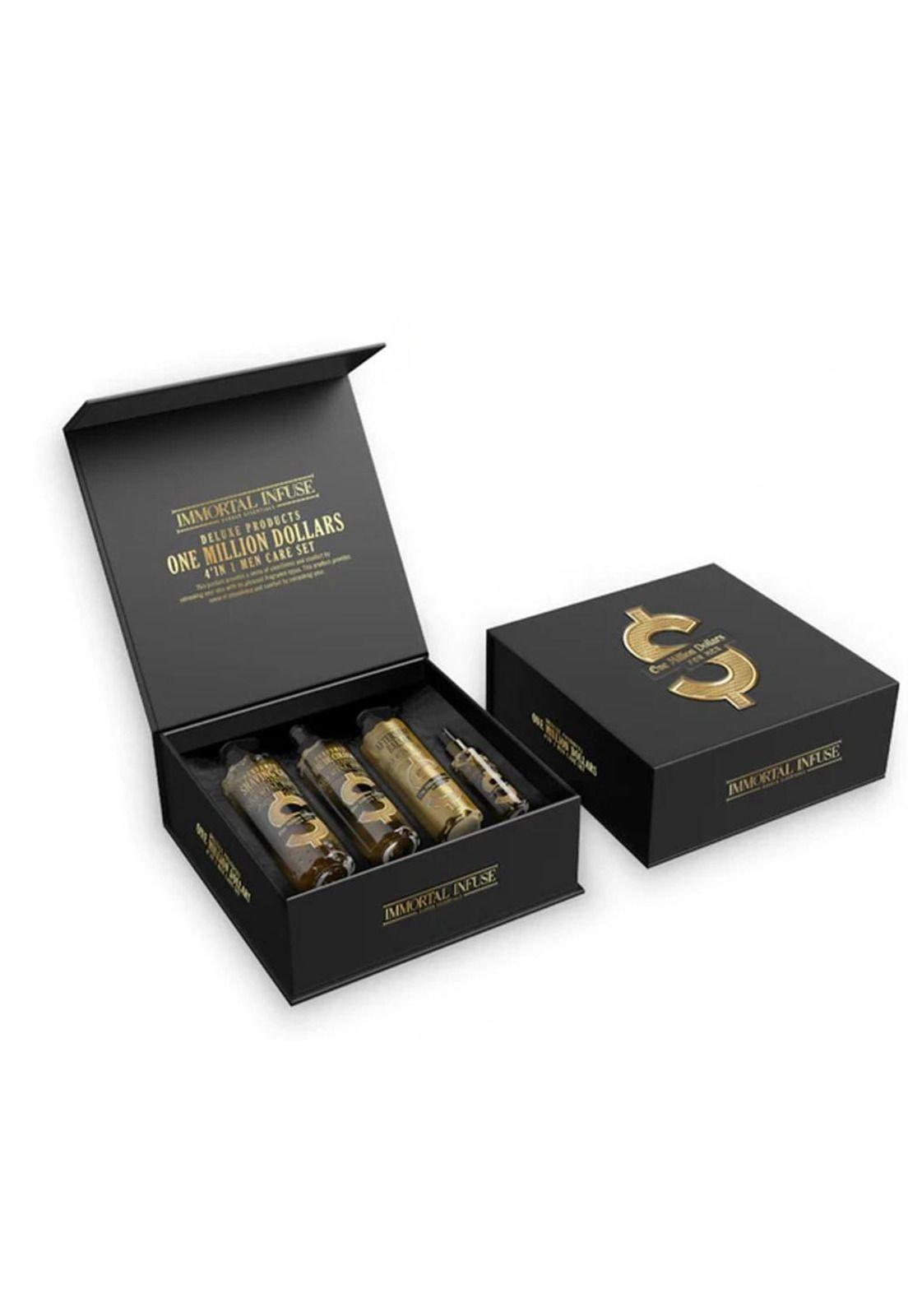 Immortal NYC Set 4 en 1 One Million Dollars Shaving Gel-0