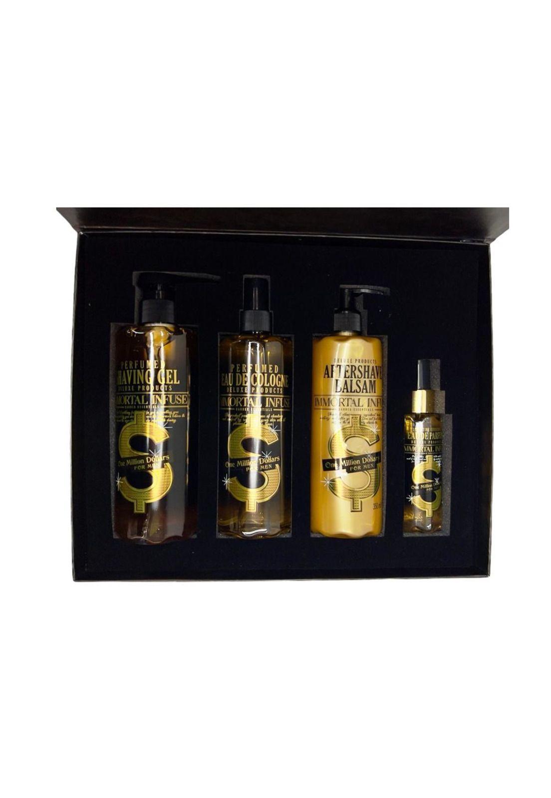 Immortal NYC Set 4 en 1 One Million Dollars Shaving Gel-1
