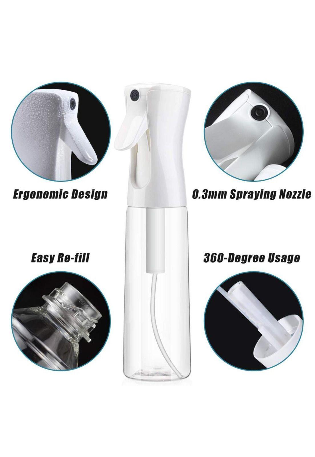 Pulverizador Rociador Continuo Blanco  Barber Air 300 Ml-4