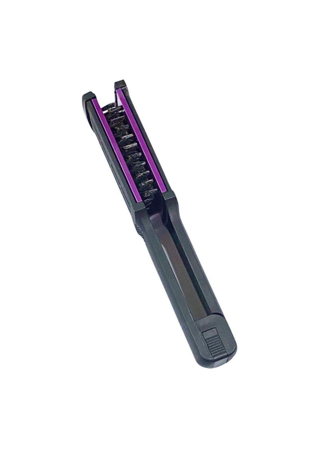 Cepillo De Ceramica Tipo Plancha Cerda Natural Negro Splash-2