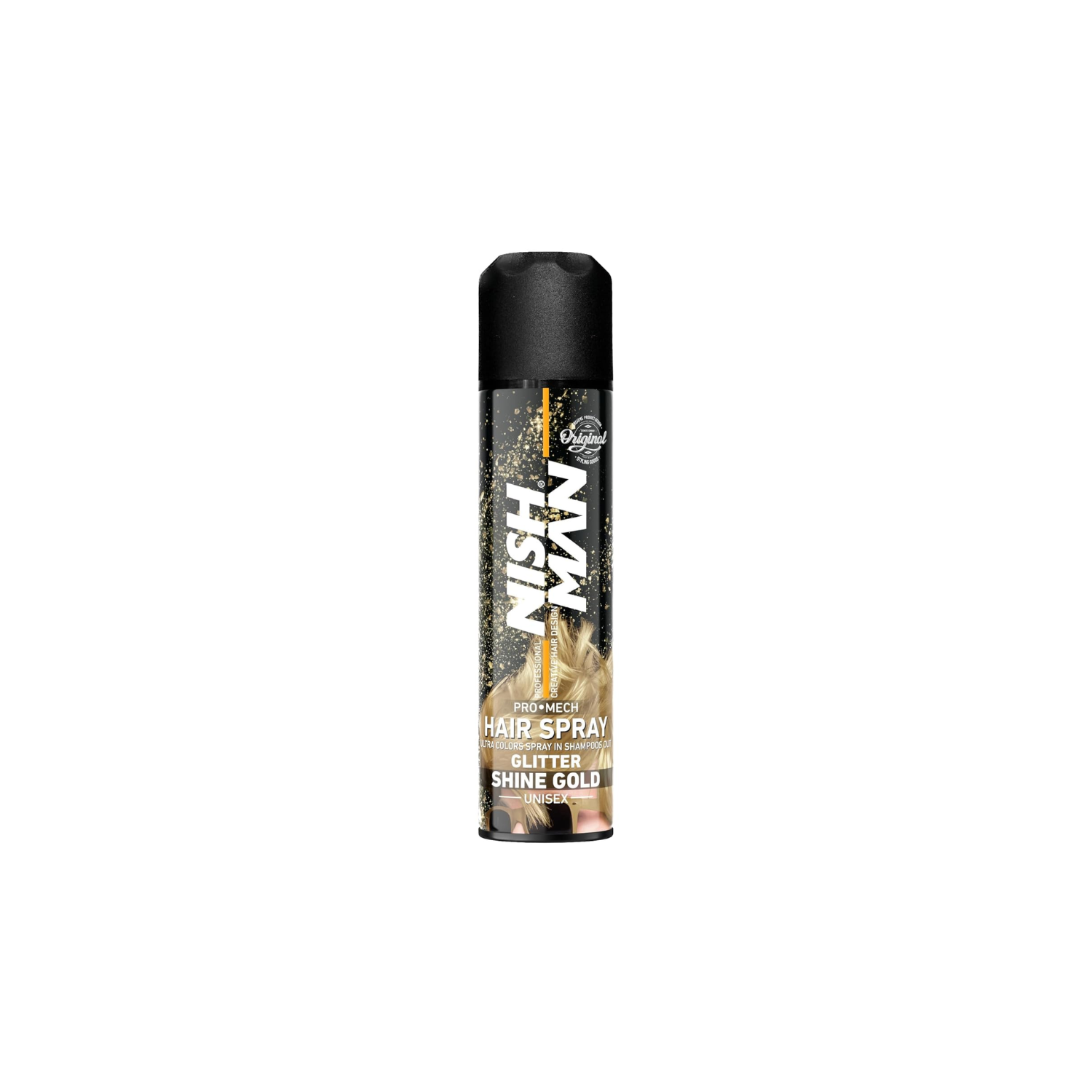Nishman Pro Mech Laca ORO Con Purpurina Unisex 150ml-0