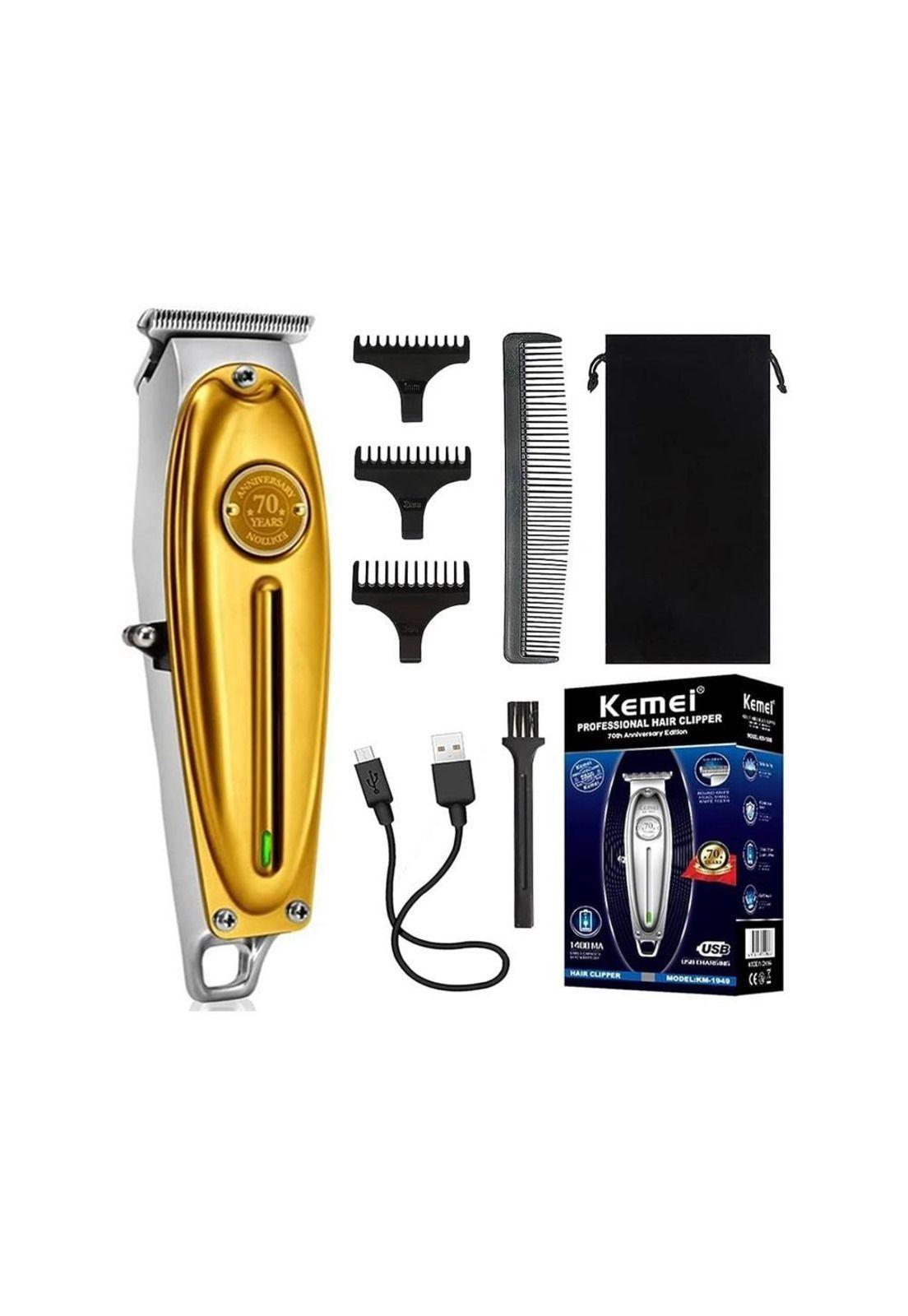 Patillera Trimmer Recargable Kemei 70 Años KM1949-4