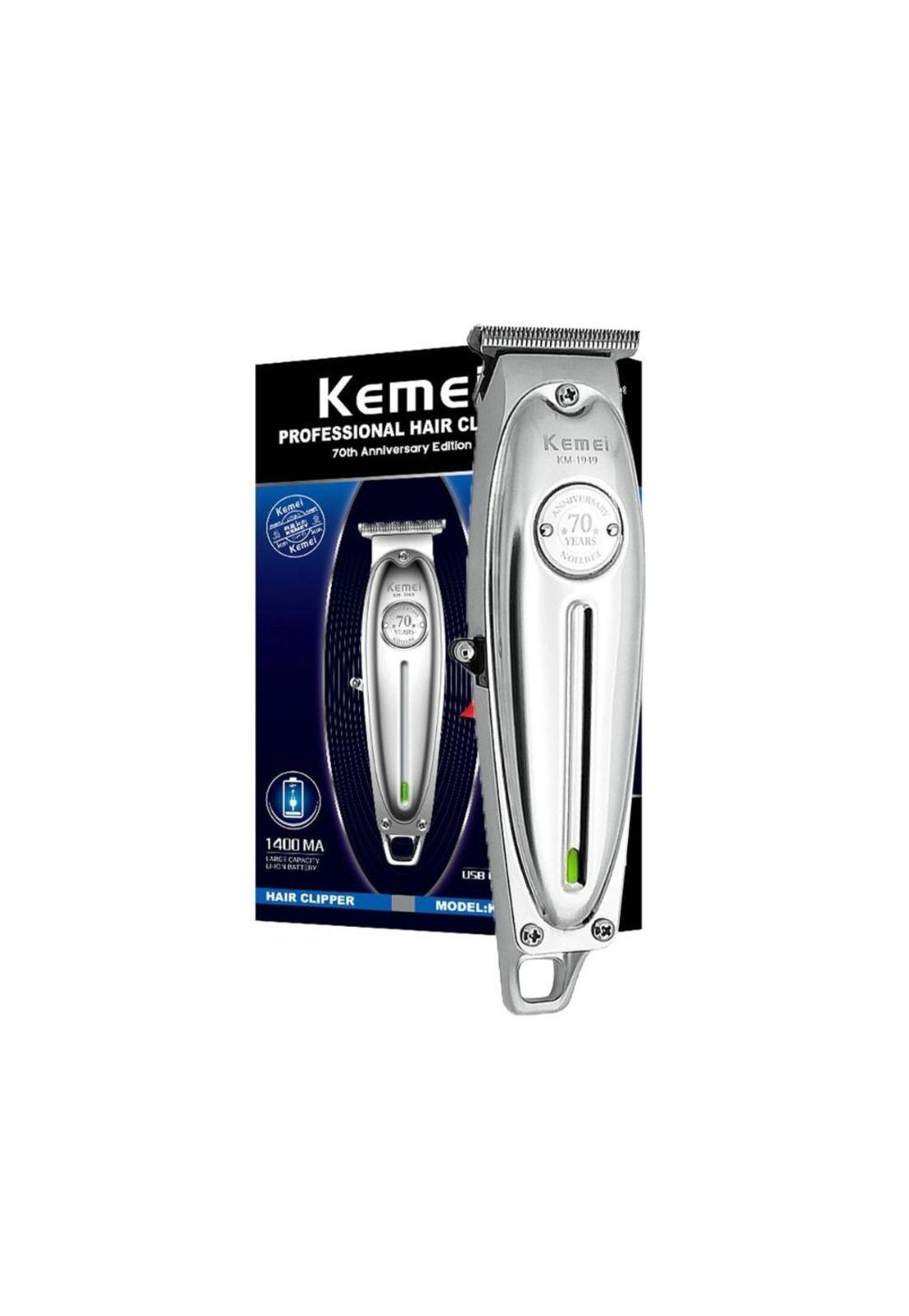Patillera Trimmer Recargable Kemei 70 Años KM1949-6