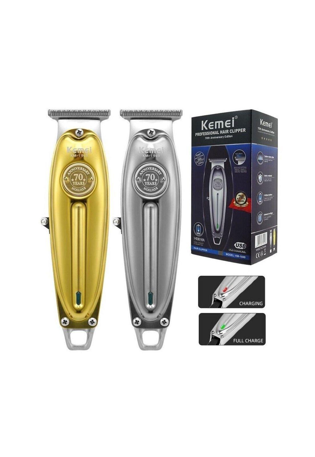 Patillera Trimmer Recargable Kemei 70 Años KM1949-9