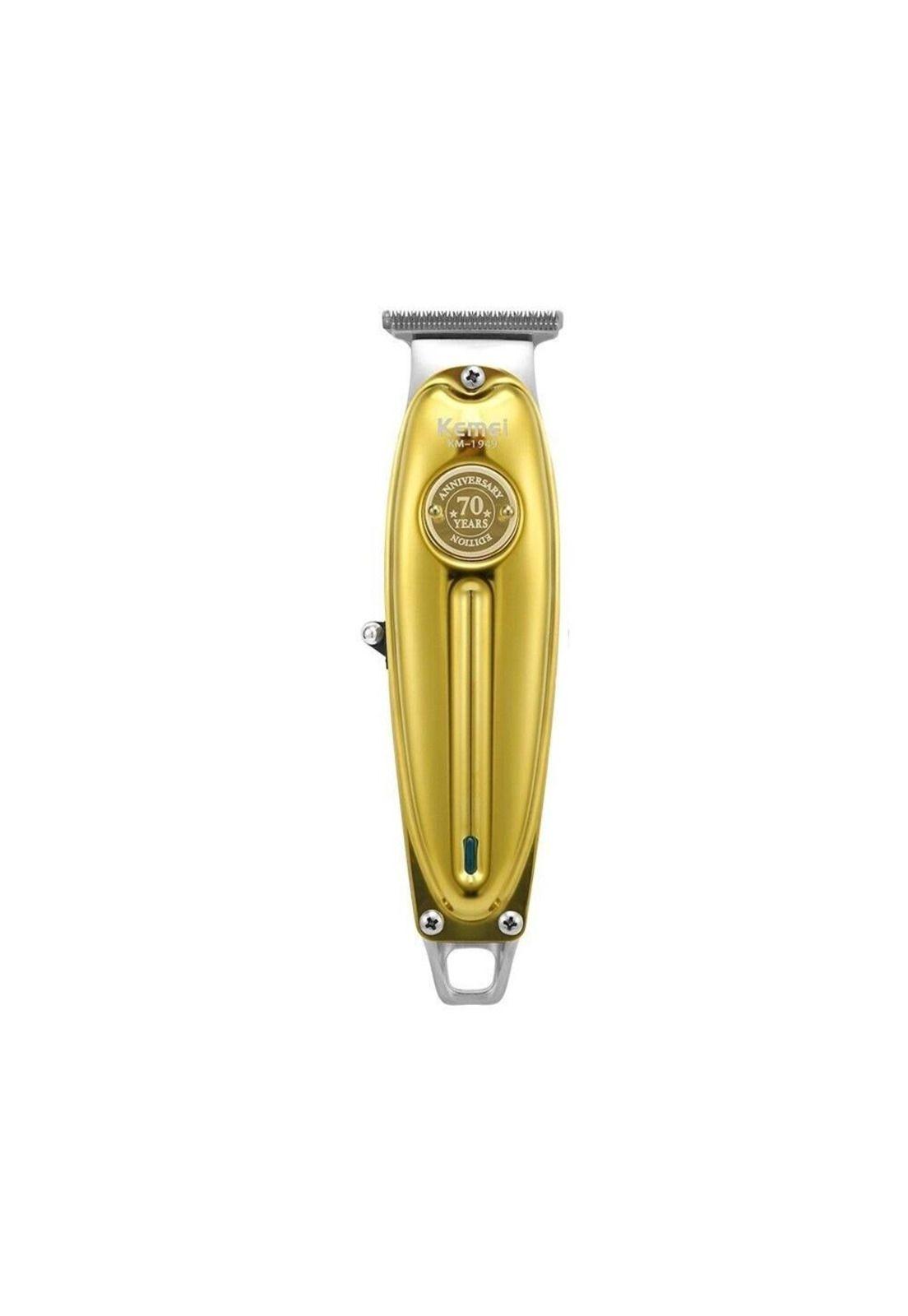 Patillera Trimmer Recargable Kemei 70 Años KM1949-0