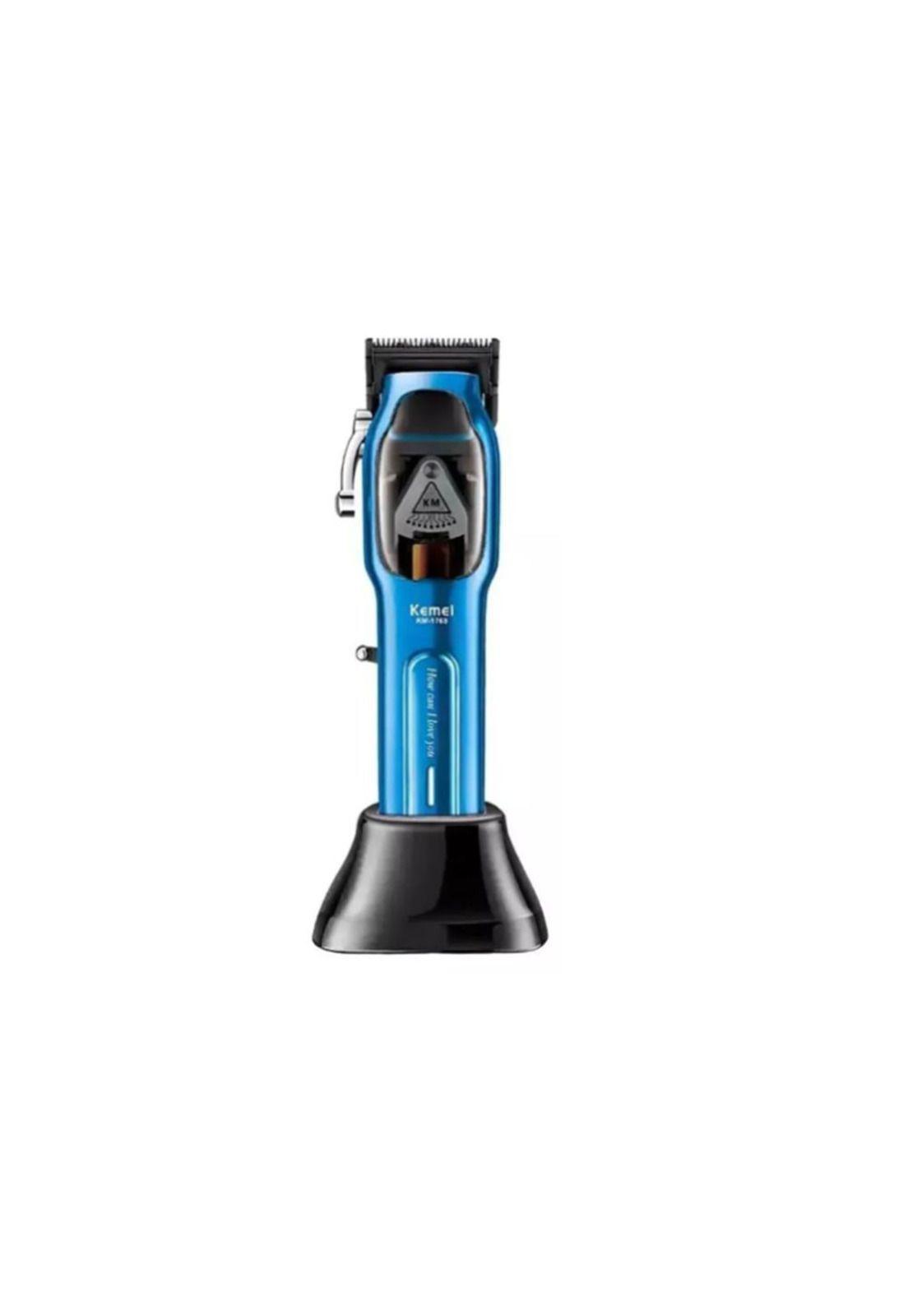 Maquina Cortadora De Pelo  KM-1763 9000RPM Con Base De Carga-2