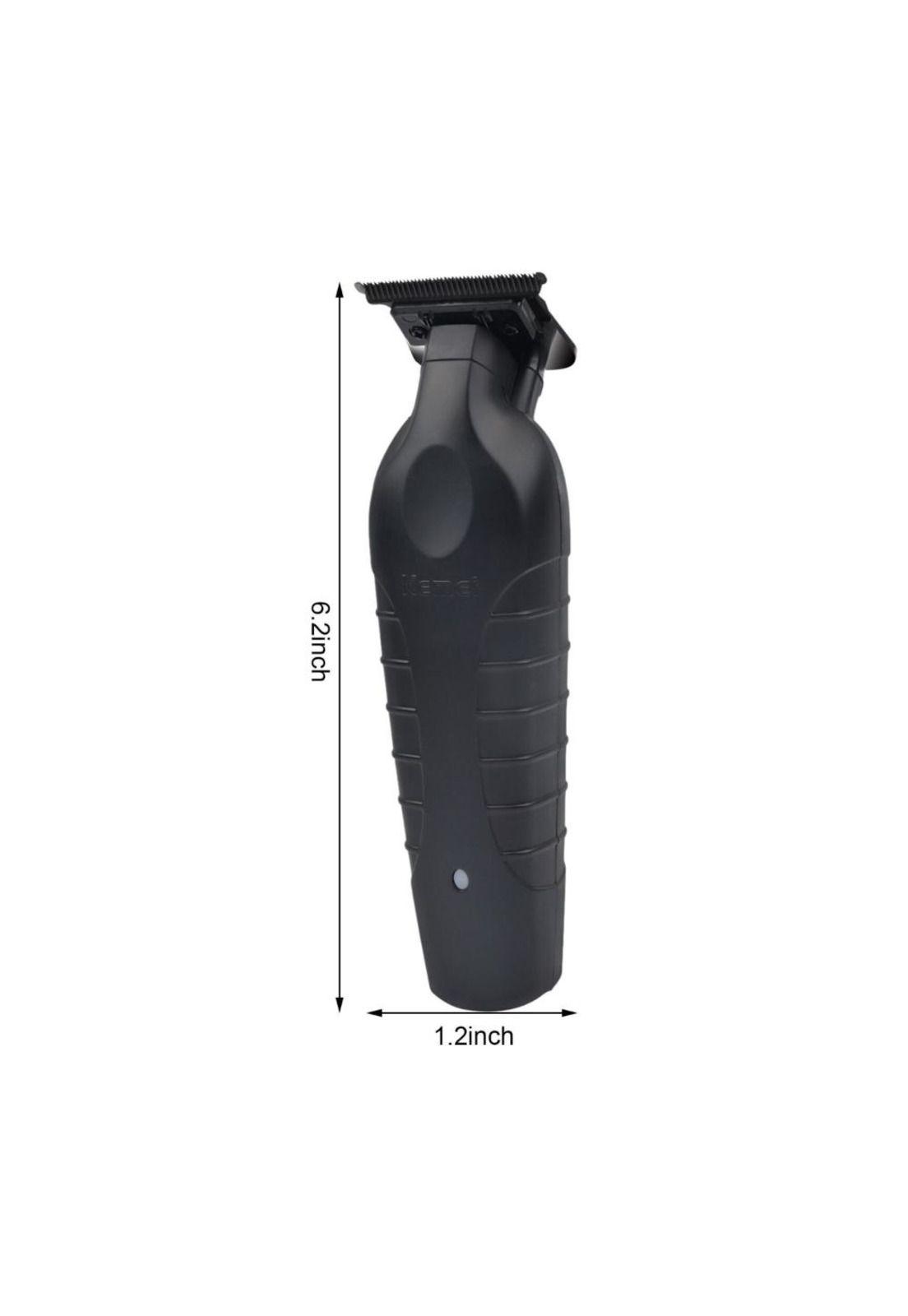 Cortadora De Pelo Patillera Trimmer Kemei KM 2299 Barber-4