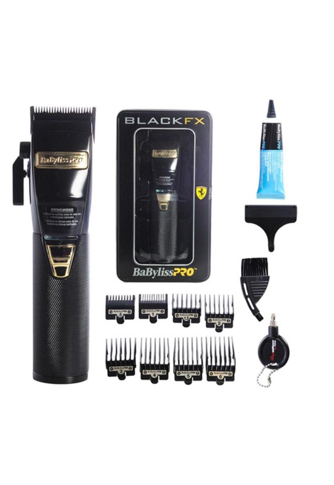 Máquina De Cortar Pelo Babyliss 4barbers Black Fx Stay Gold-0