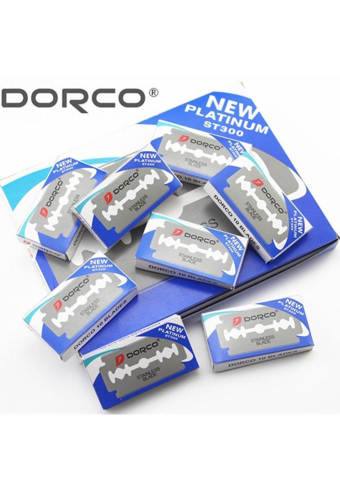 100 Hojas De Afeitar Dorco Para Navajas/navajin Azul-3