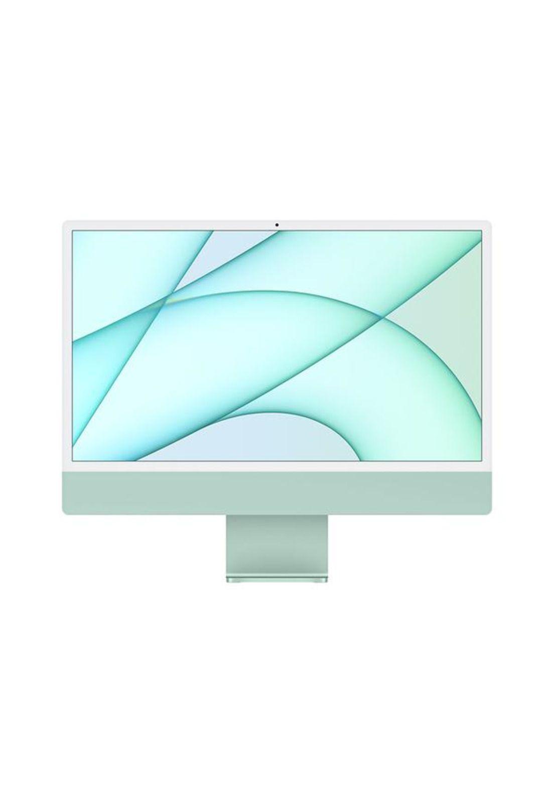 Apple iMac (24" Retina 4.5K con Chip M1 CPU 8 Núcleos y GPU 7 Núcleos, 8 GB RAM, 256 GB SSD) - Verde-0