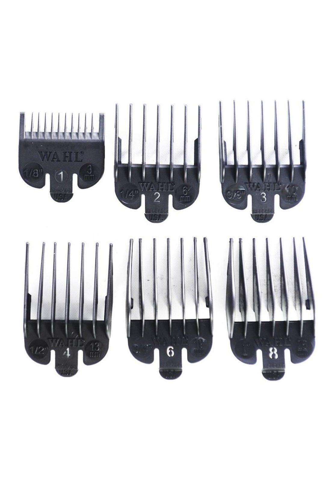 Cortadora de cabello Wahl 5 Star Magic Clip plata y roja 220V-3