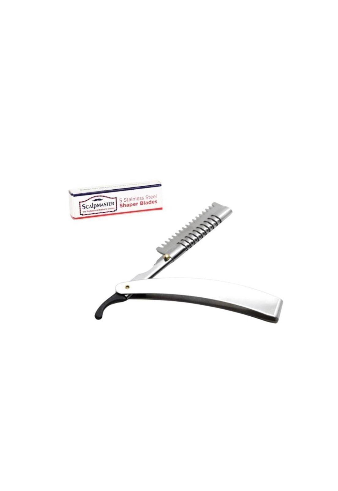 Navaja Grafilar Corte De Pelo Scalpmaster Navajin Feather-2