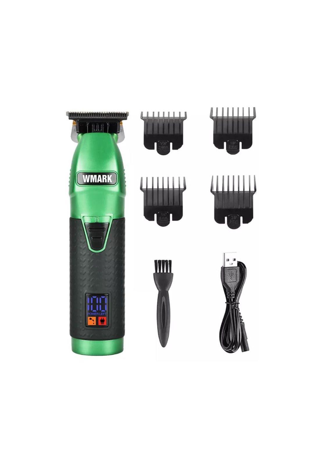 Máquina Patillera Trimmer Profesional Wmark Ng 318 Verde-2