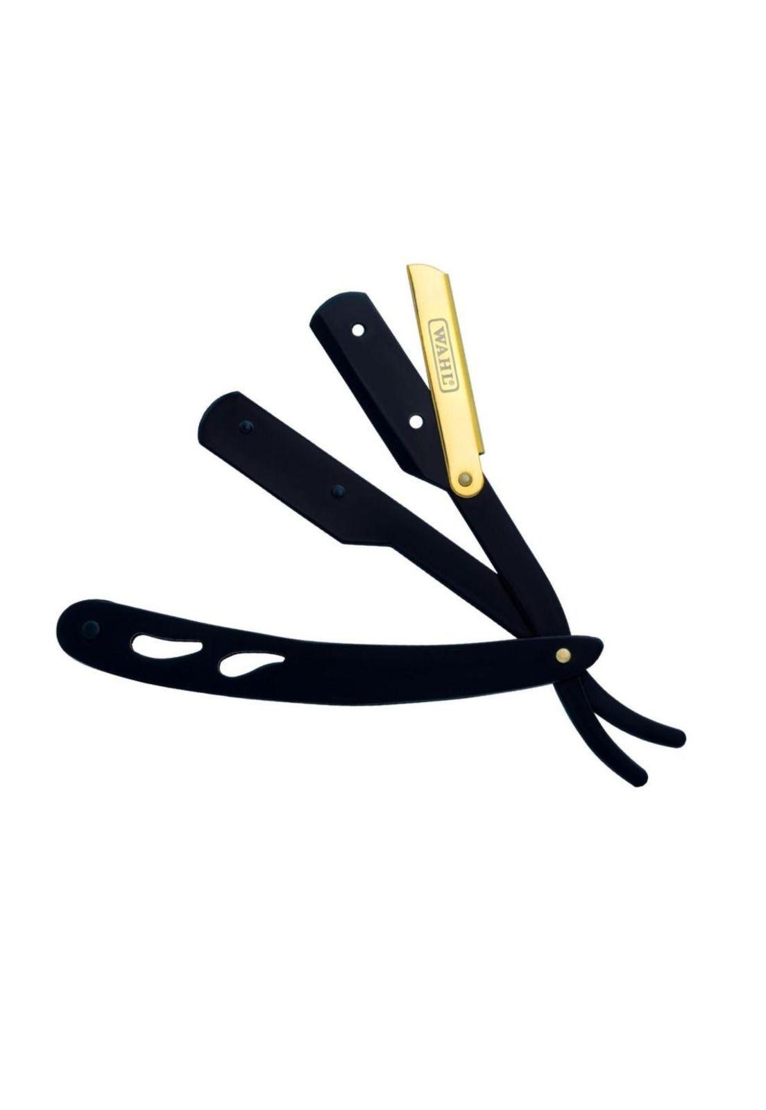 Navaja De Afeitar Wahl Negro Acero-2
