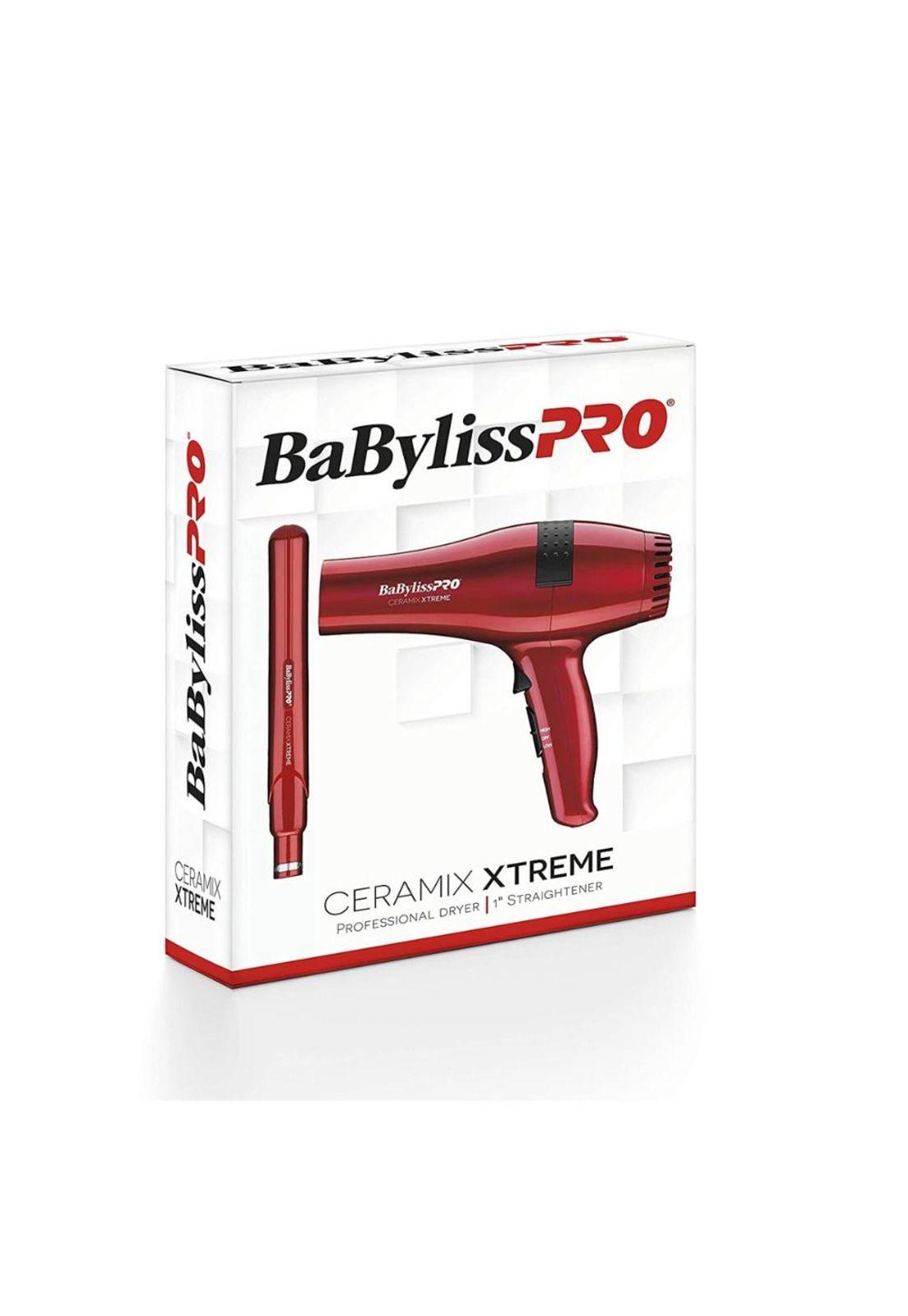 Kit Babyliss Secador Pelo Profesional + Plancha Alisado CERAMIX XTREME-5