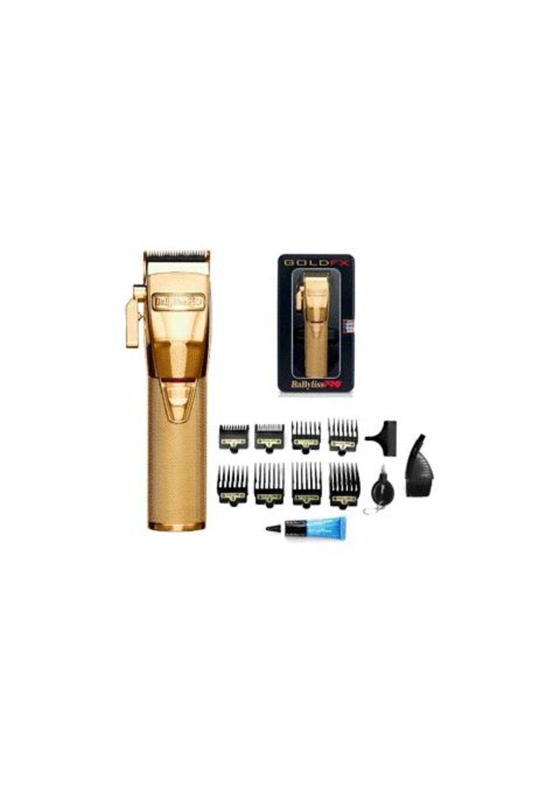 Combo Babyliss Pro Gold Maquina De Cortapelo + Trimmer + Shaver-1