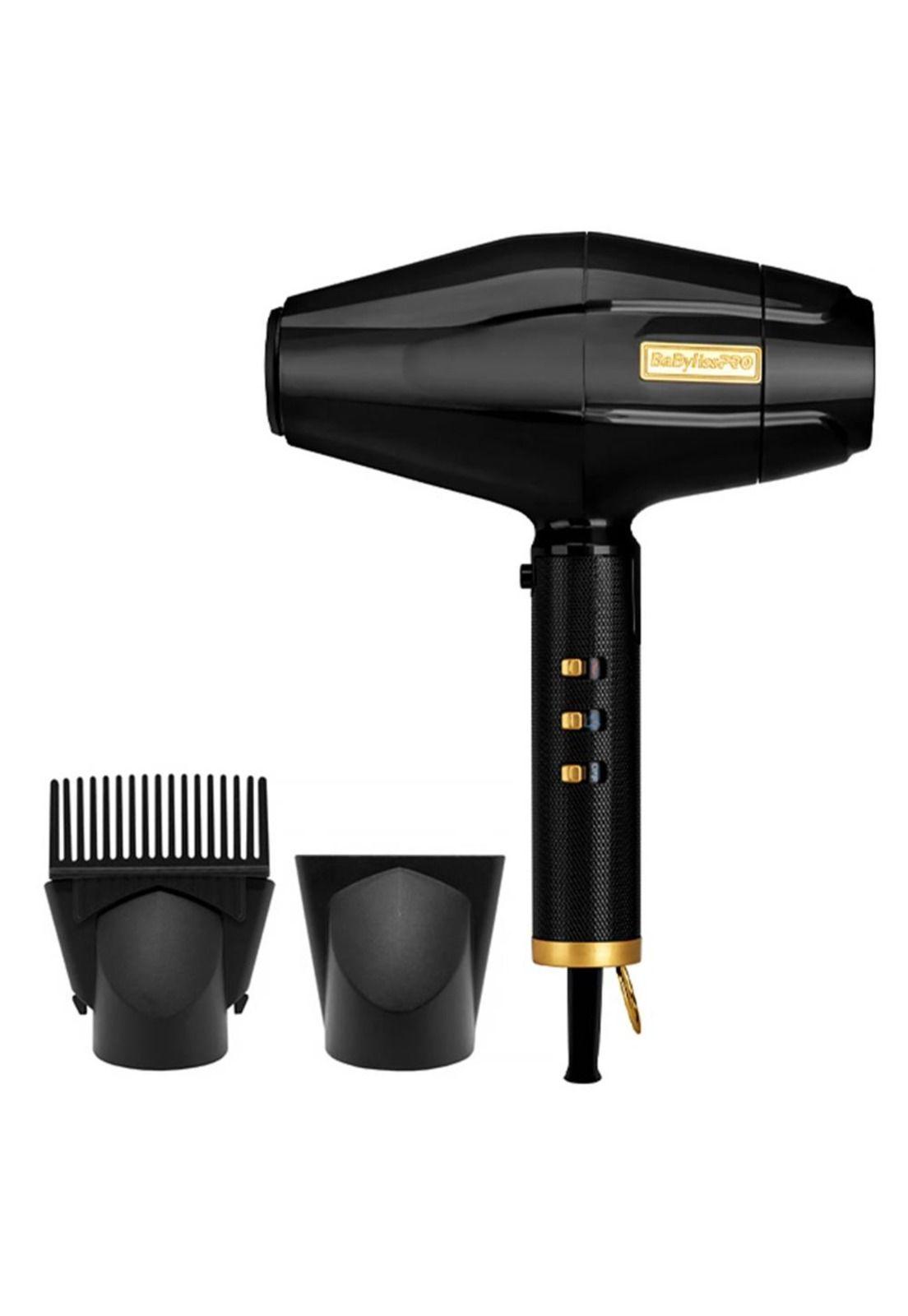 Secador de pelo Babyliss Pro Black FX barberia 2000w Italia-4