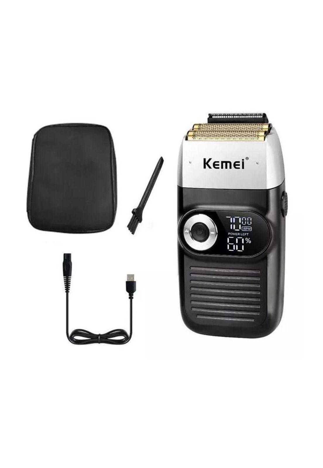 MÁQUINA DE AFEITAR PROFESIONAL 2 EN 1 INALÁMBRICA USB-1