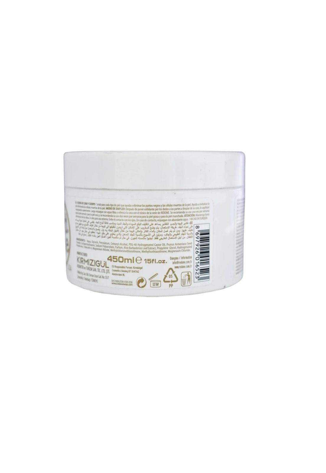 Red One Exfoliante Facial Hombre Barbería Scrub With Aloe V-1
