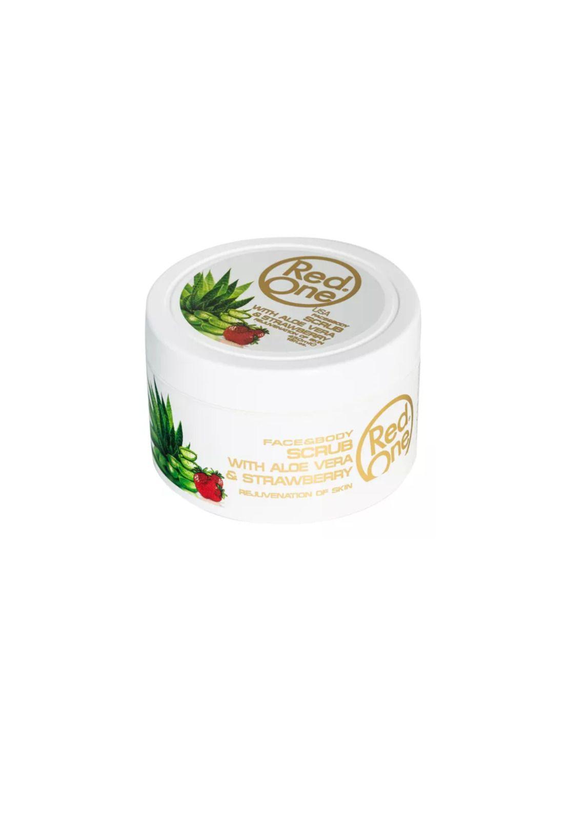 Red One Exfoliante Facial Hombre Barbería Scrub With Aloe V-2