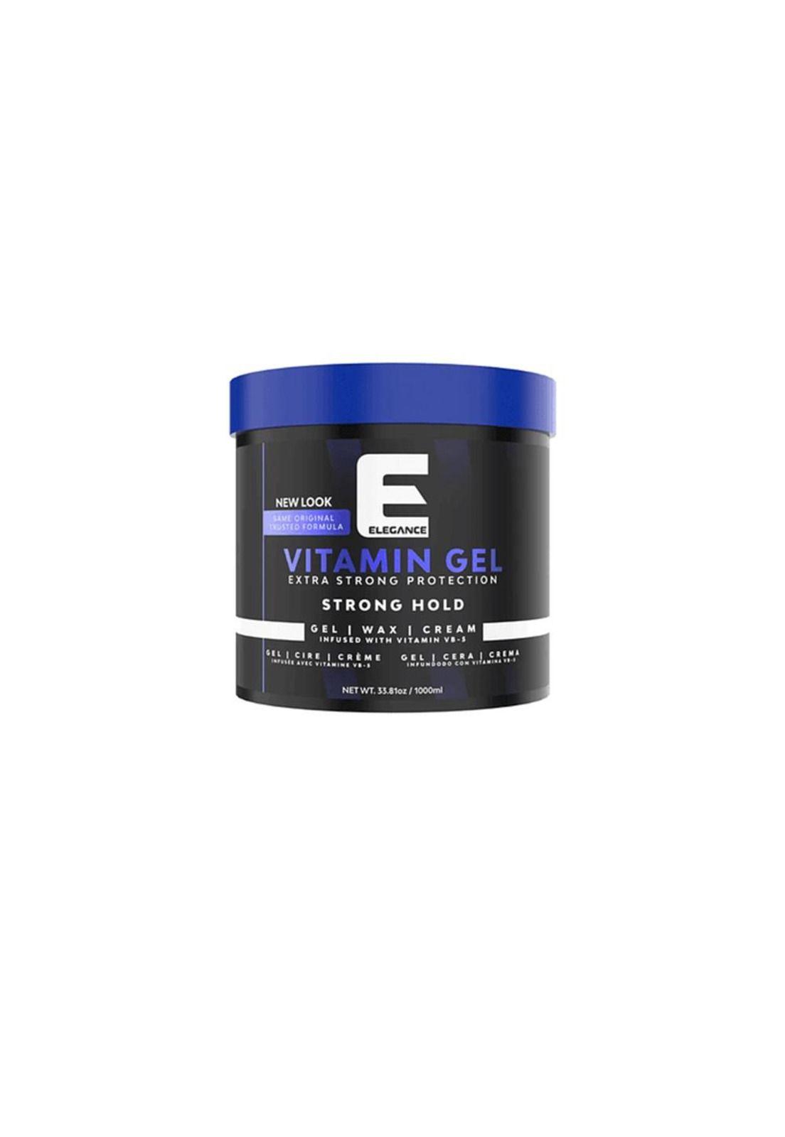 Gel Elegance Para Cabello 1000ml Vitamin Pro B5 Extra Fuerte-2