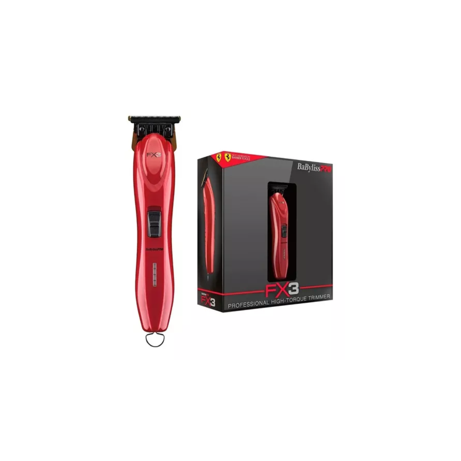 Babyliss Pro Fx3 Ferrari Maquina Trimmer Patillera Inalámbrica-1
