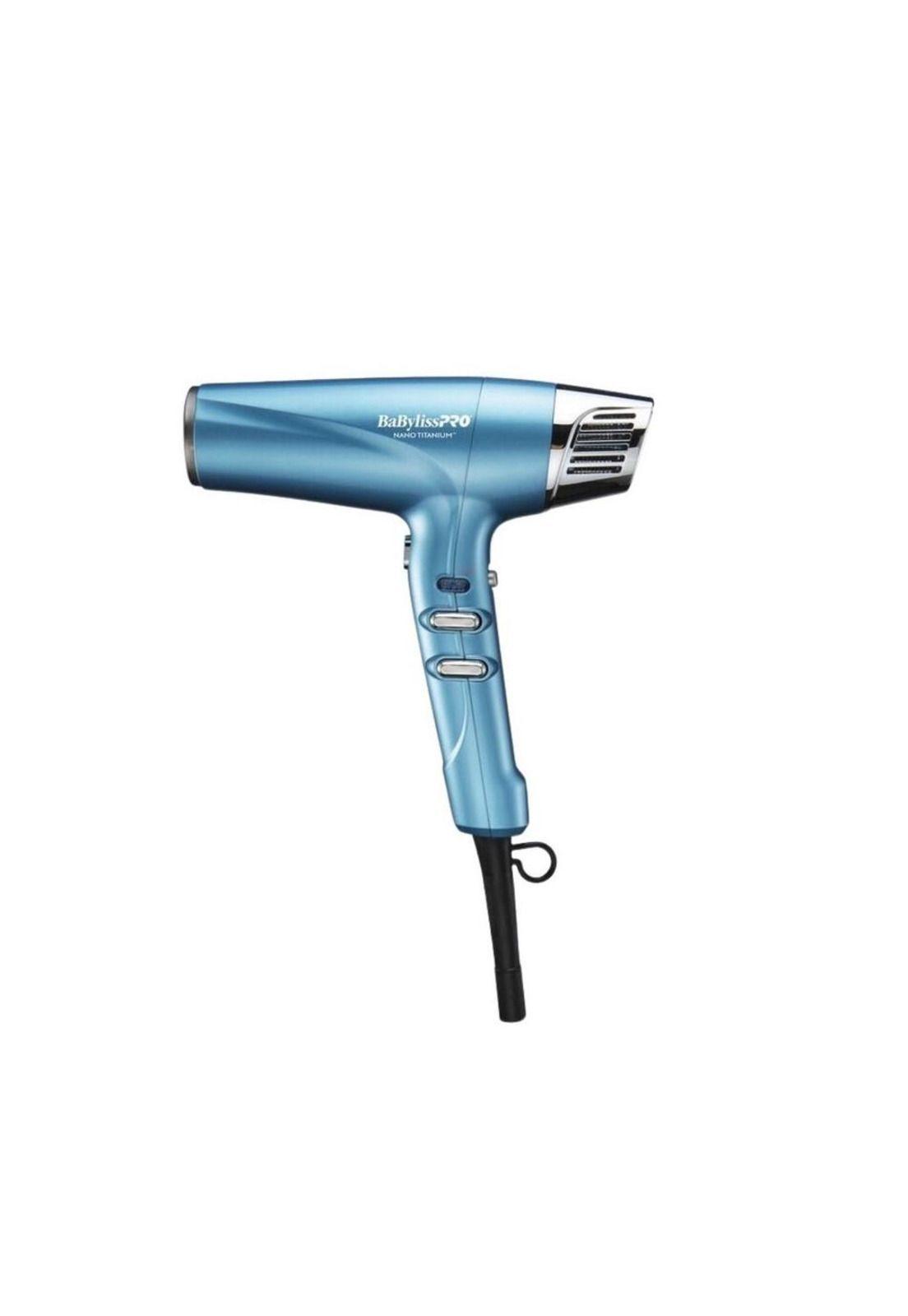 Secador De Pelo BabylissPro 1700W Dual Ionic Nano titanium-0