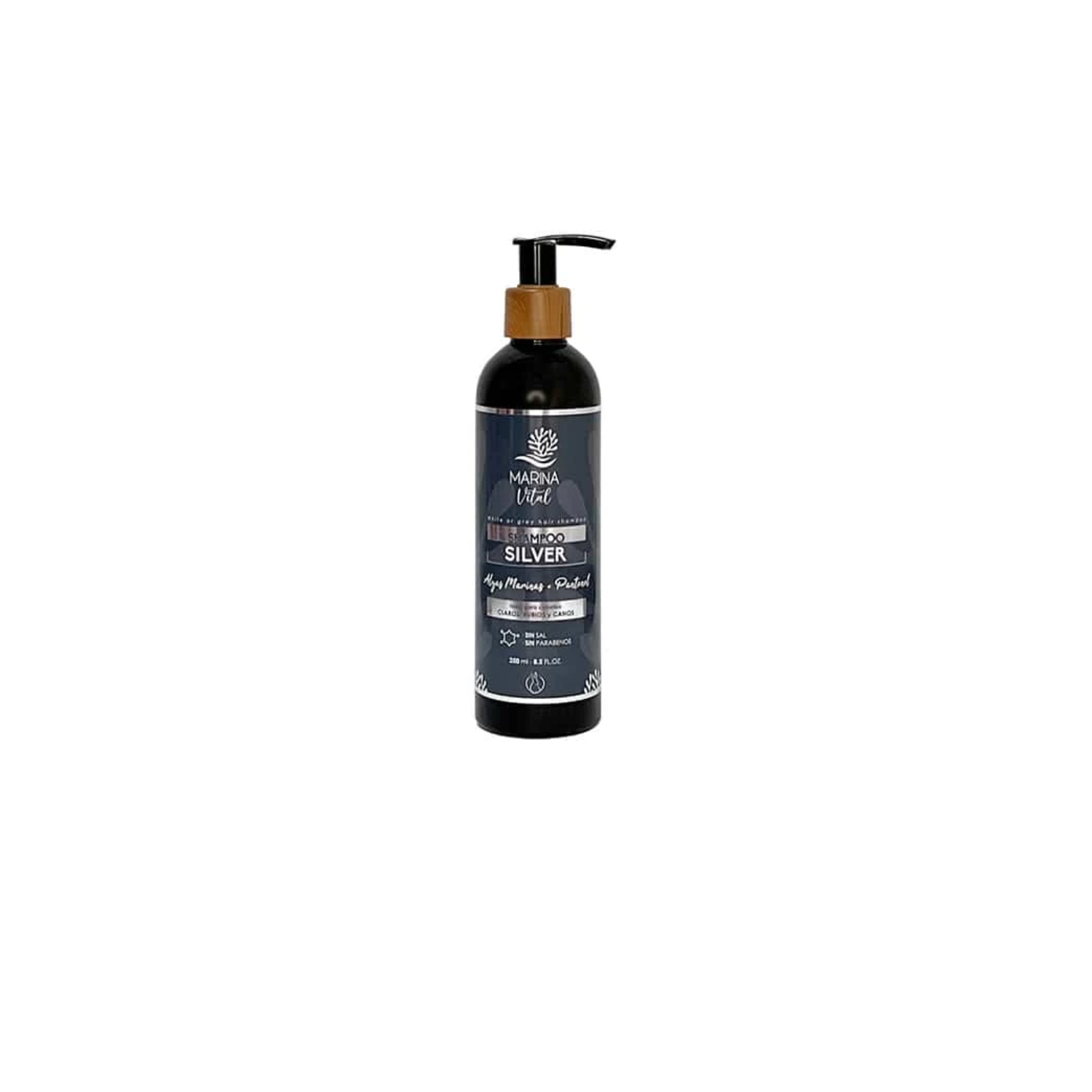 Marina Vital Shampoo Silver Con Algas Marinas 250 ml-1
