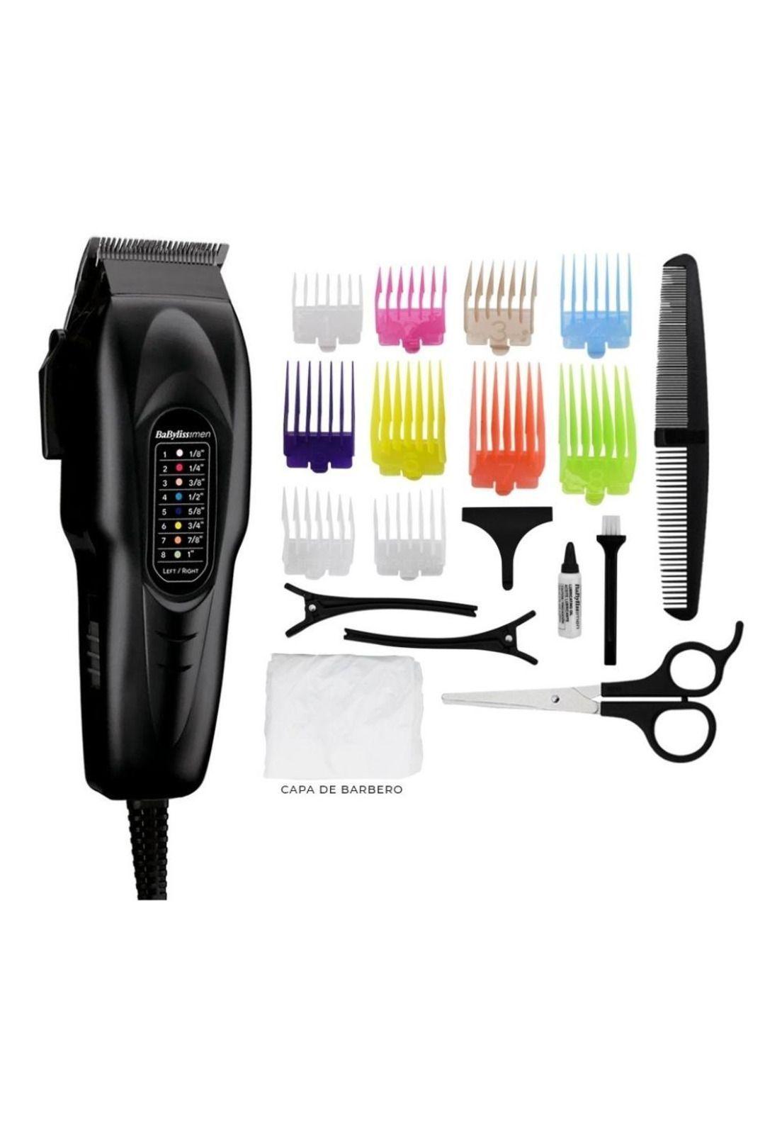 Maquina Corte De Pelo Profesional Babyliss Men 20 Piezas-1