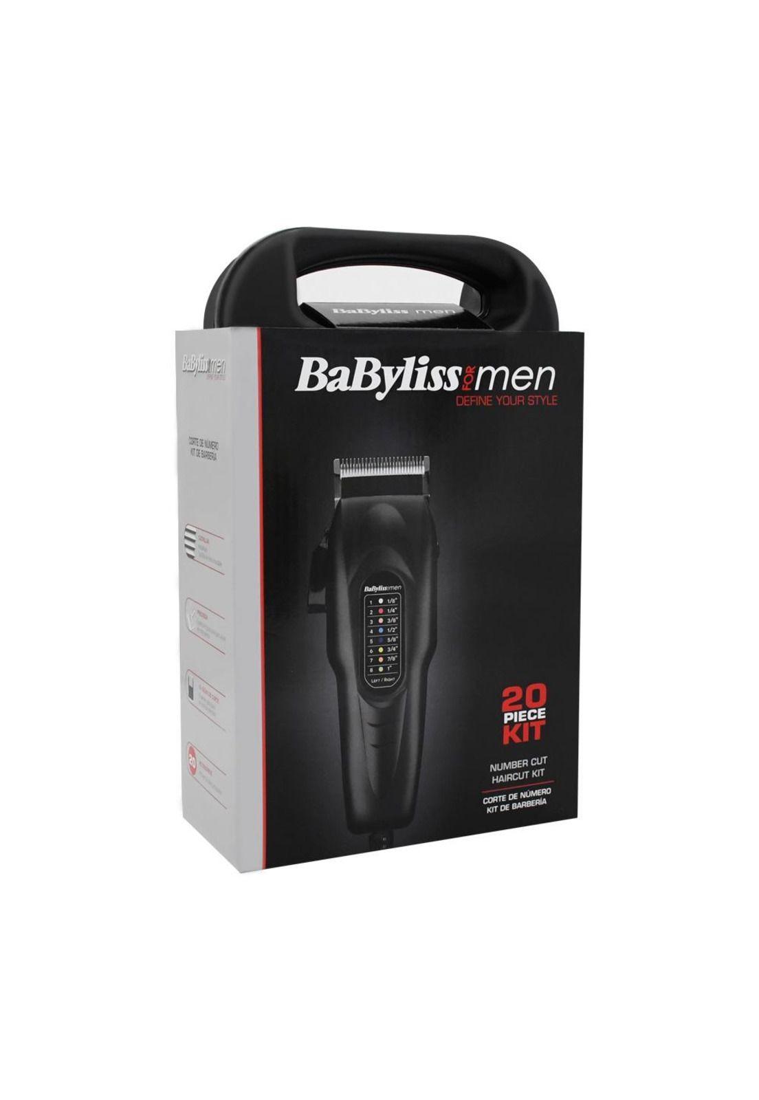 Maquina Corte De Pelo Profesional Babyliss Men 20 Piezas-3