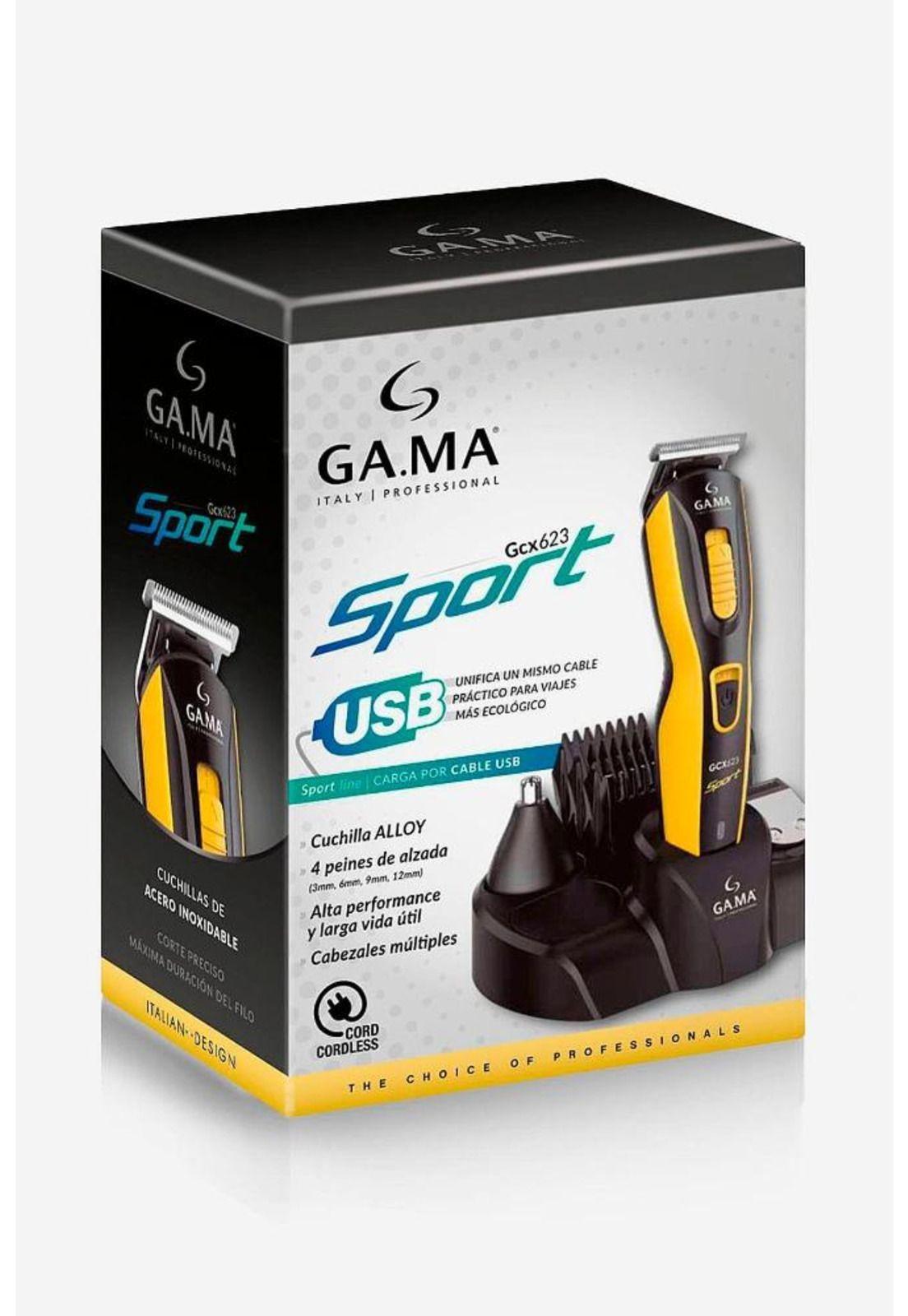 Cortapelo Gama Multistyler GCX623 Sport USB-5