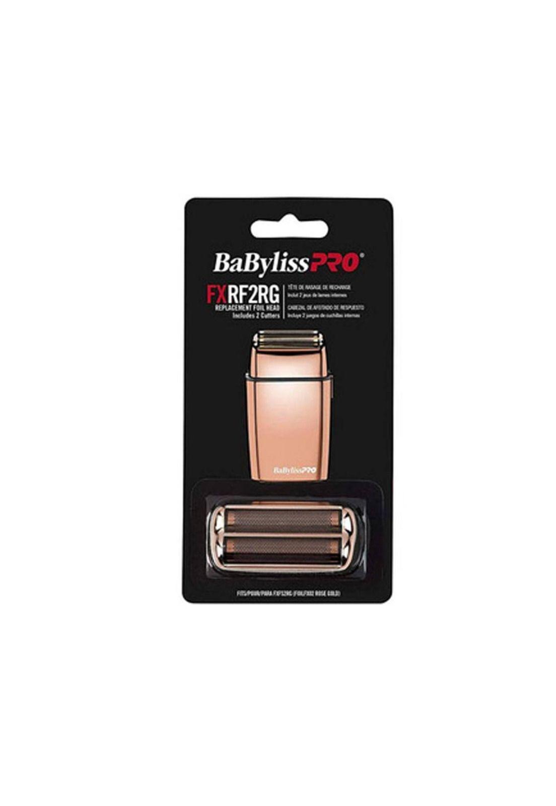 Repuesto Cabezal Y Cuchillas Shaver Afeitadora Babyliss Fx02 Rose-1