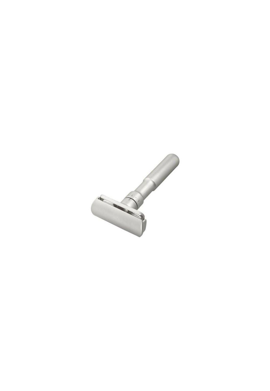 Navaja Rasuradora Clasica Inox Maxcare+10 Repuestos Plomo-2