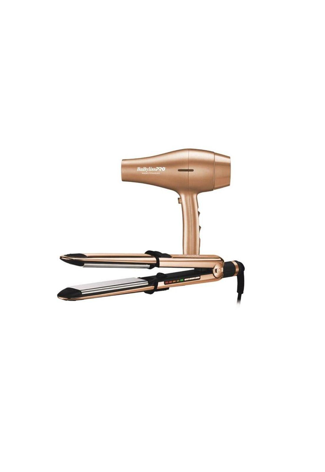 Kit Babyliss Pro Plancha 3000 32mm + Secador de Pelo 2000watts-2