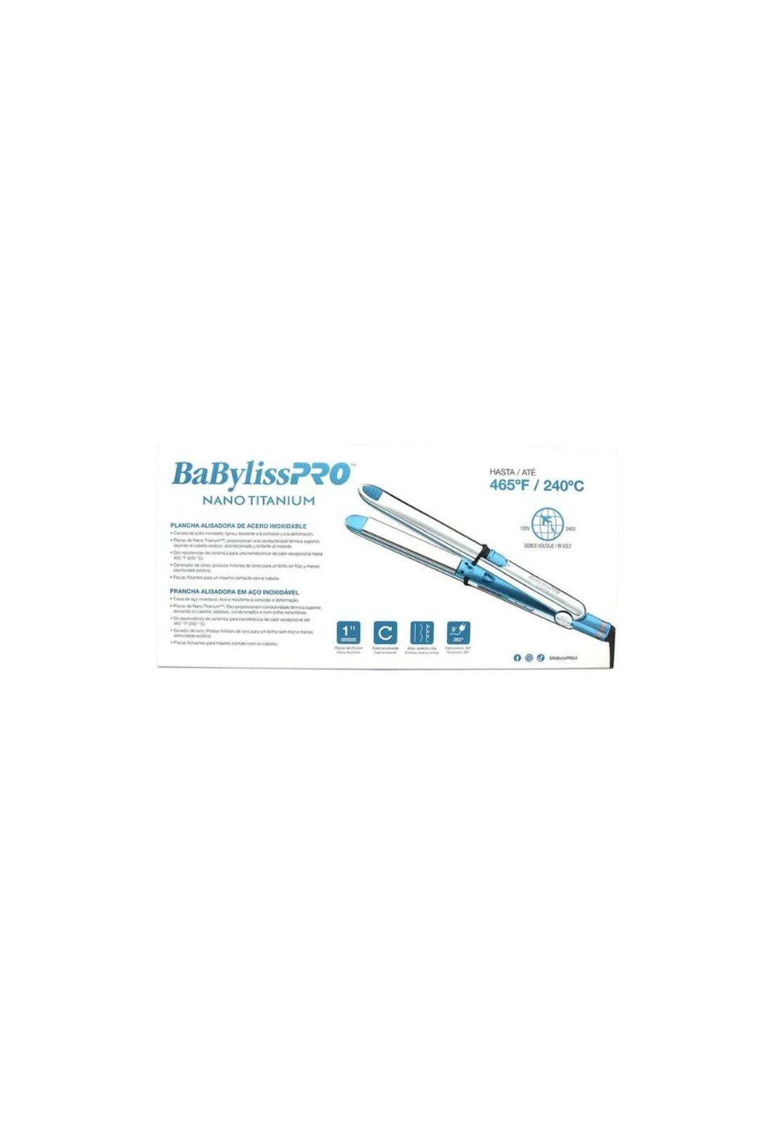 Plancha Babyliss Pro Nano Titanium Optima 3100-3