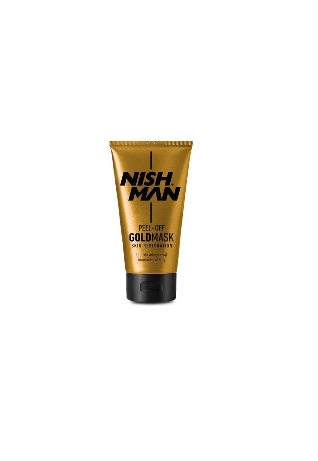 Nishman Máscara Para Acne Y Puntos Negros Peel-off Gold-0