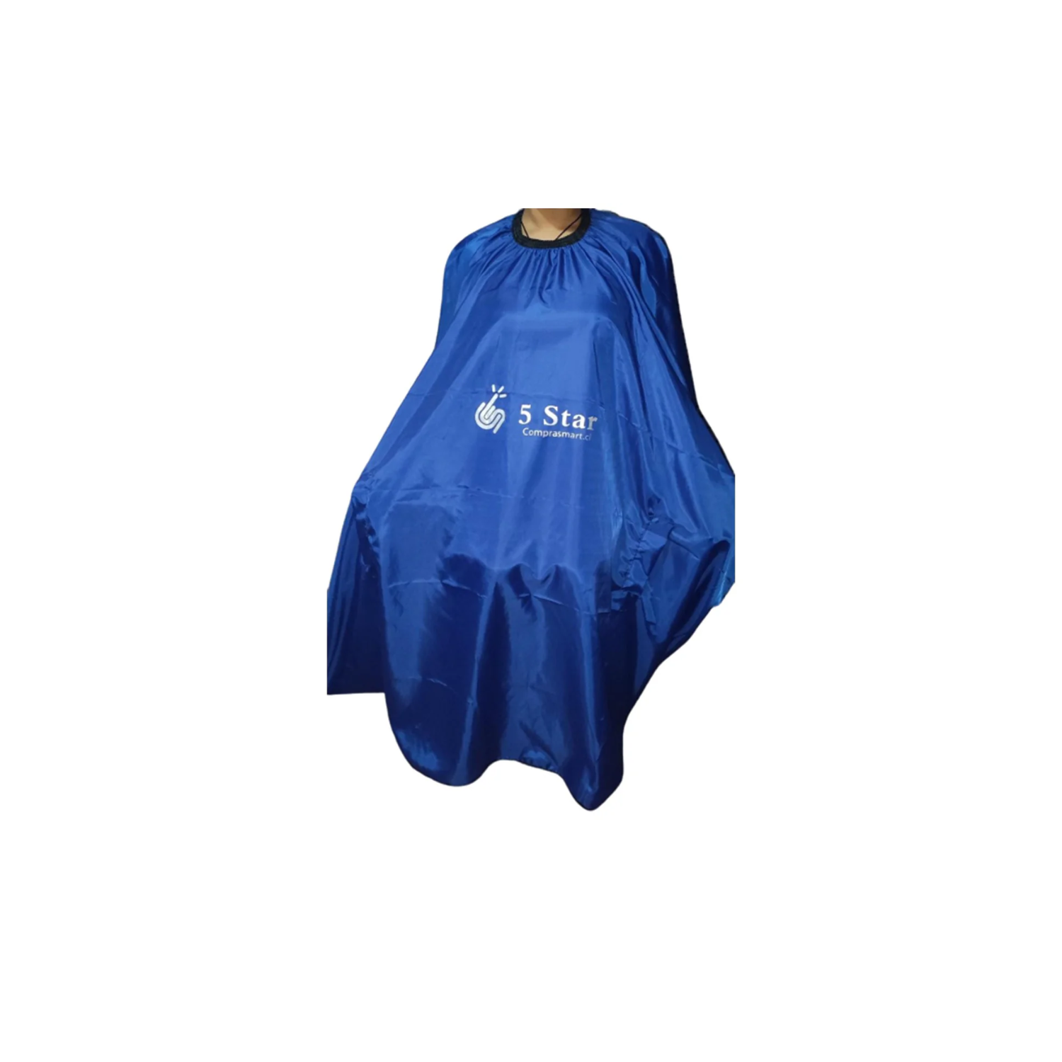 Capa Corte Tintura Peinador 5 STAR Peluquería Profesional AZUL-2