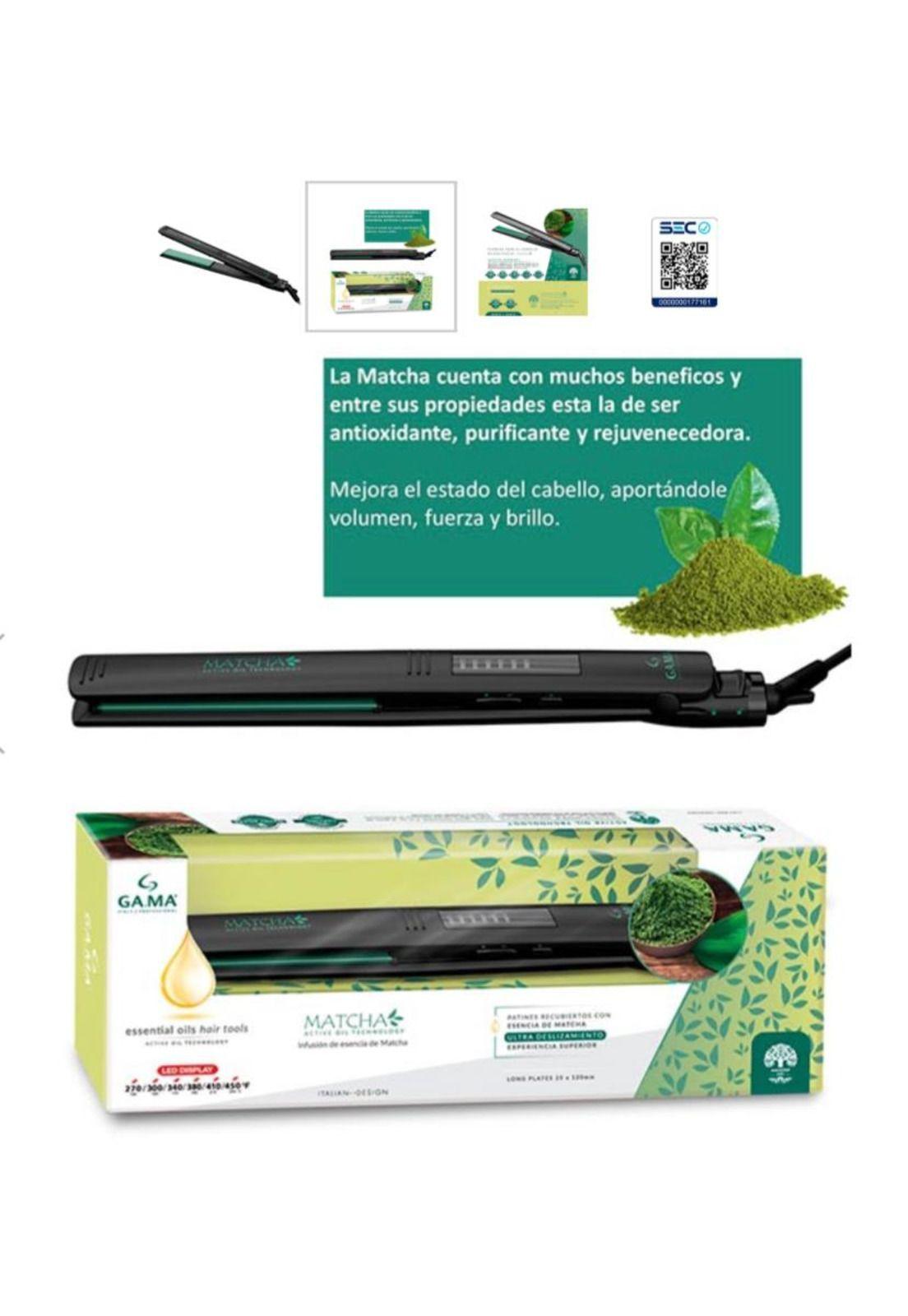 Plancha Alisadora Gama Elegance Matcha Active Oil Ultra Deslizante-2