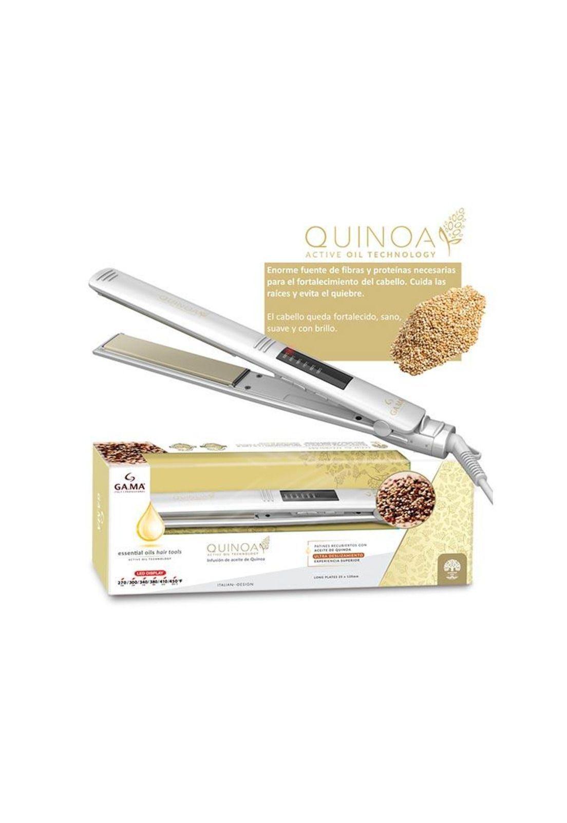 Plancha Alisadora Gama Elegance Led Quinoa Active Oil-3