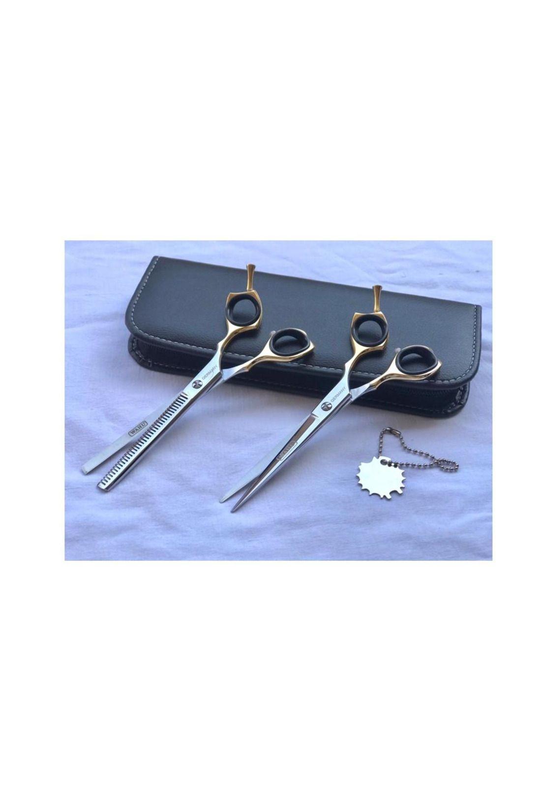 Set De Tijeras Wahl Profesional Filo Navaja Y Esculpidora 6-6