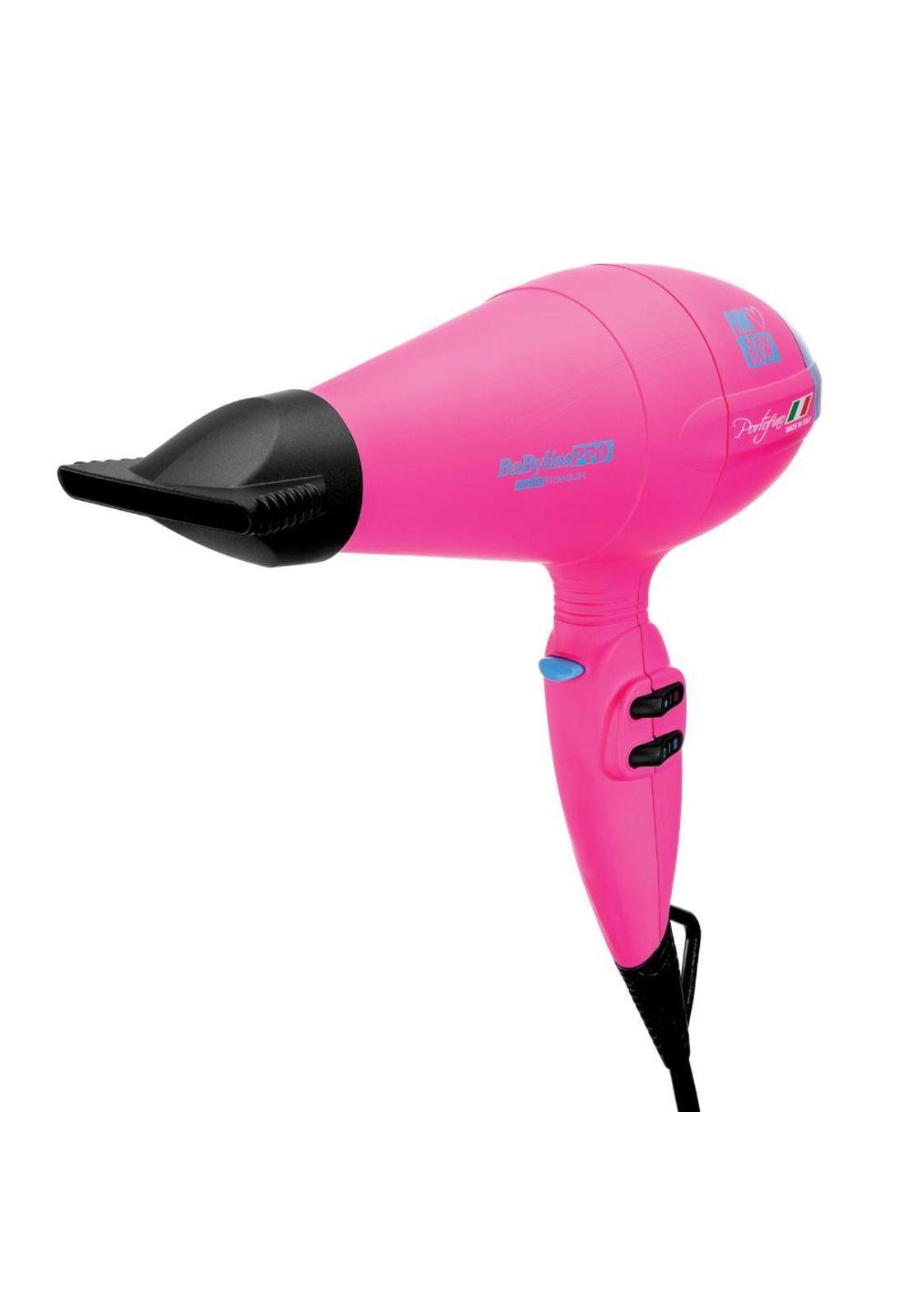 Secador de Pelo Portofino 2000w Babyliss Pro Pink Glow-0