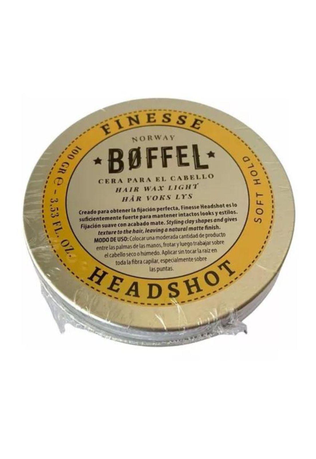 BOFFEL® Hair Wax Soft Hold Cera Finesse Headshot 100gr-2