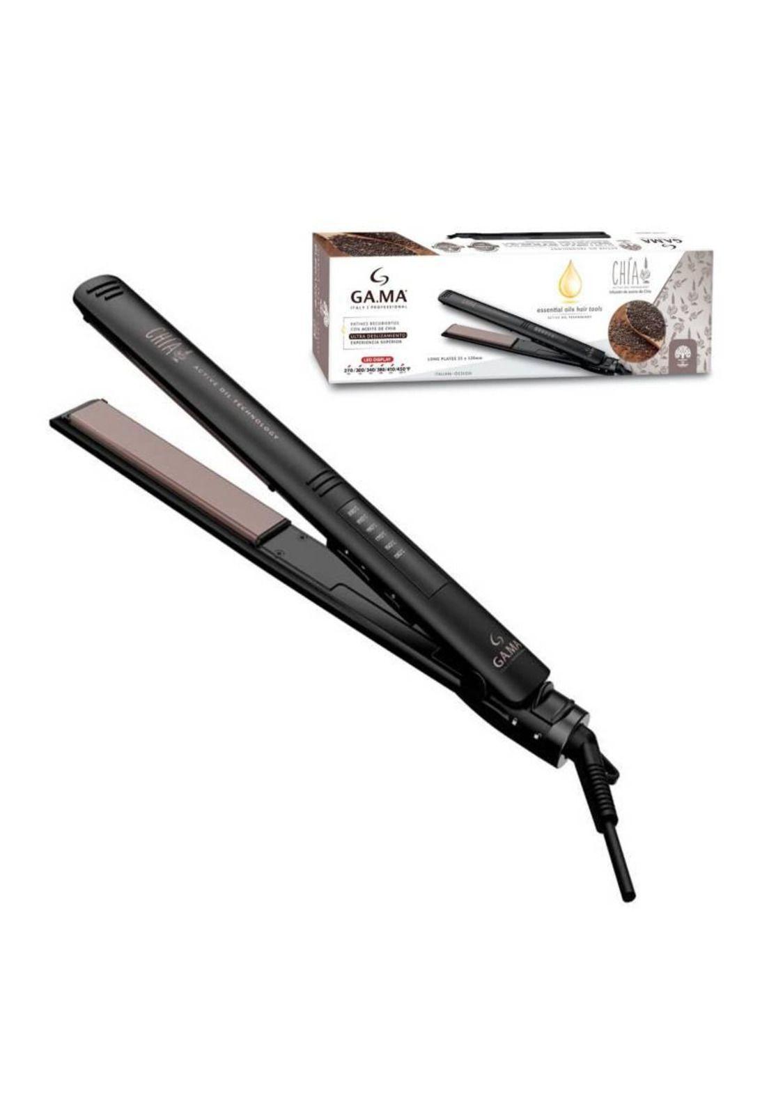 Plancha Alisadora Gama Elegance Led Chia Essential Oil-2