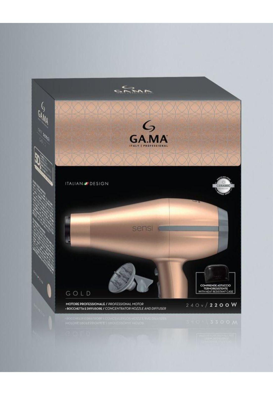 SECADOR DE PELO  GAMA TEMPO 5D SENSI GOLD-4
